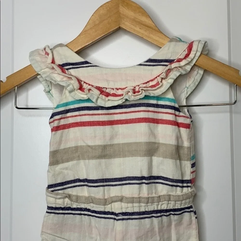 Girls OshKosh Striped Romper 12M